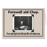 Farewell goodbye coworker greeting cards