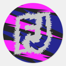 Farewell Jupiter (round sticker)