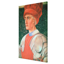 Farinata degli Uberti, detail of his bust, from th Canvas Print