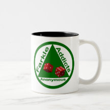 Farkle Addicts Anonymous Mugs
