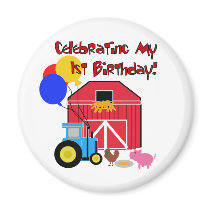 Farm 1st Birthday Tshirts and Gifts