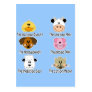 Farm Animals Sounds Business Card Template