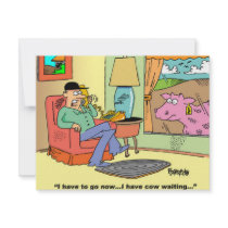 Farm Cartoon Cow Humour