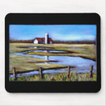 FARM FIELDS IN SPRINGTIME MOUSE MATS
