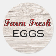 Farm Fresh Eggs Sticker
