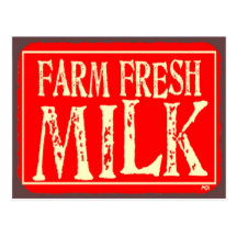 'Farm Fresh' Postcard