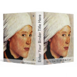 Farm Girl With A White Head Scarf By Leibl Wilhelm Binder