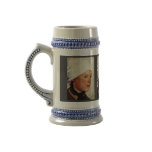 Farm Girl With A White Head Scarf By Leibl Wilhelm Coffee Mugs