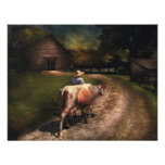 Farm - Going to milk Mabel Custom Invites