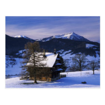 Farm house and Mount Rigi and Pilatus, Post Cards