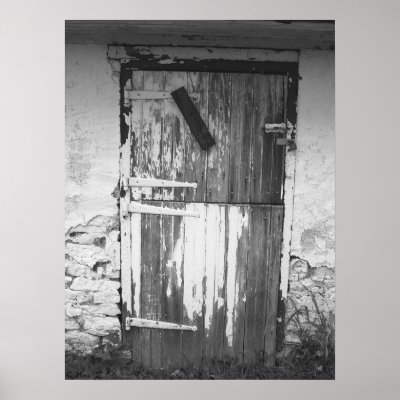 "Farm House Door"  Poster by SublimeCreativity