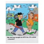 Farm Kids ATV /Tractor Cartoon Custom Flyer
