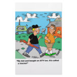 Farm Kids ATV /Tractor Cartoon Stationery Paper