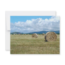Farm landscape personalized invites