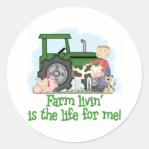 Farm Livin' (Boy) Sticker