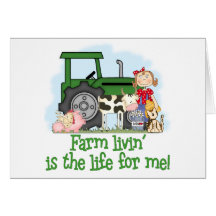 Farm Livin' (Girl) Cards