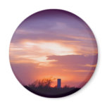 FARM SUNSET OVAL magnets