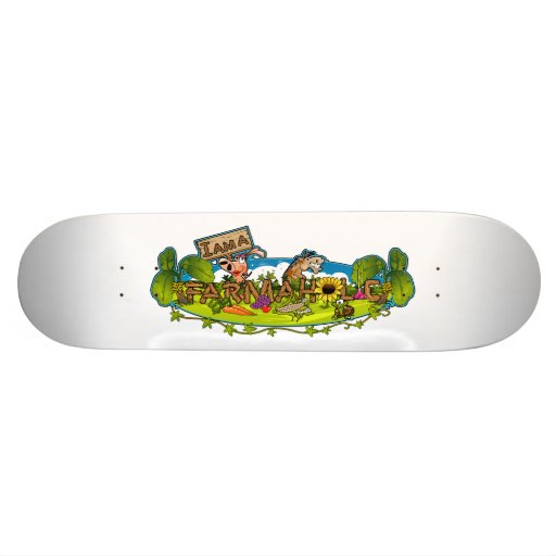 Farmaholic Logo Skateboard