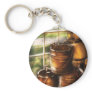 Farmer - A pile of pails Key Chain