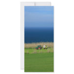 Farmer at work personalized rack card