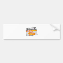 Farmer...More Than Job, Way of Life Bumper Sticker