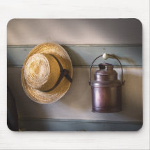 Farmer -  The coat rack Mouse Pad