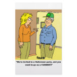 FARMER WIFE & HUSBAND CUSTOMIZED STATIONERY