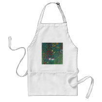 Farmergarden with Sunflower by Gustav Klimt Aprons
