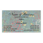 Farmergarden with Sunflower by Gustav Klimt Business Card Template
