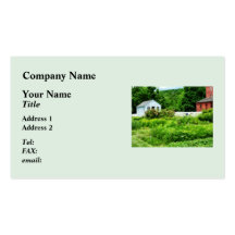 Farmer's Garden Business Card Template