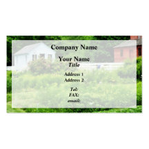Farmer's Garden Business Card Template