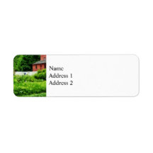 Farmer's Garden Return Address Label