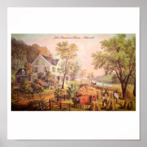 Farmer's Home Harvest Poster