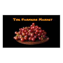 Farmers Market Business Card