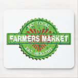 Farmers Market Heart Mouse Pad