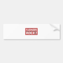 Farmers Rock! Bumper Stickers