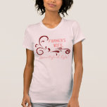 Farmer's Wife, Beautiful Life t-shirt  Red Swirls