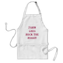 FARMGALS ROCK THE ROOST APRON