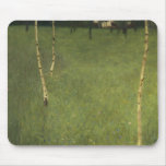 Farmhouse with Birch Trees, 1900 Mouse Pad