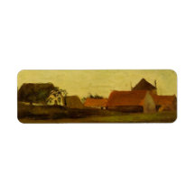 Farmhouses in Loosduinen near The Hague... Labels