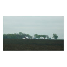 Farming In A Distance Business Cards