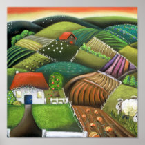 Farming in the Wairarapas Print