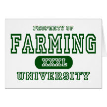 Farming University Card