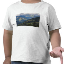 Farmlands and village in the Himalayas Tee Shirts