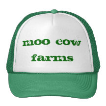 farms, moo, cow mesh hats