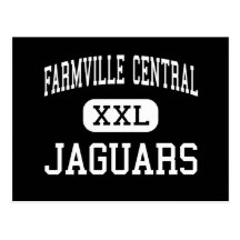 Farmville Central - Jaguars - High - Farmville Post Card