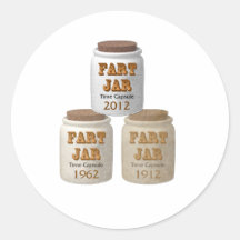 Fart Jar Time Capsules Sticker