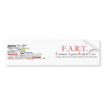 FART Sticker, CzarList Bumper Sticker