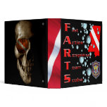 FARTS Dive Team w/ Dive Skull on Back binders