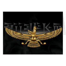 Farvahar Gold Greeting Cards